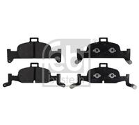 16938 FEBI BILSTEIN Kit pastiglie freno, Freno a disco per AUDI
