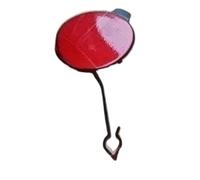 1694316-00-E 1582574-00-C Coprigancio di Traino per paraurti Anteriore e Posteriore per Auto coperture per rimorchio per Tesla per Modello 3+ per aggiornamento 2024 (Posteriore Rosso)