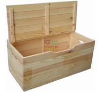 Blinky Cassapanca 7971707 Legno Ibisco con Coperchio, 75X35X33H