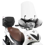 169A GIVI Parabrezza Trasparente per Suzuki Sixteen 125 2013 2014 2015 2016