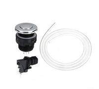 16A 250V Air On Off Interruttore per vasca da bagno Pneumatico Controlli Attrezzature Spa e Circuiti Aria con 28mm 32mm Filettatura Montaggio E 6,3 mm Larghezza Pin (28mm)