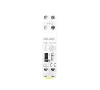 16A AC230V DC110V Dual Voltage Impulse Relay Household Pulse Control Relay Auto Control Relay for Lighting Circuit MQXFCZUX(1NO)