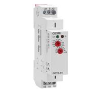 16A Rele GRT8 - B1 AC 230V, 1 SPDT Interruttore Temporizzato con Ritardo di Spegnimento per Relay Off, Tempo di Ritardo Regolabile da 0,1 sec. a 10 Giorni per Scenario di Controllo Elettronico