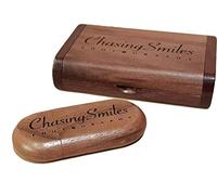 16G Personalizzare Personalizzato Laser Incisione In Legno Solido USB Flash Drive USB Box Wedding Photo Memory Storage Disk, cerimonia di nozze, Personalizzazione aziendale, Regalo personale