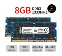 16GB 2x 8GB 4GB 2GB DDR3 PC3-10600S KVR1333D3S9/8G Laptop RAM Per Kingston IT