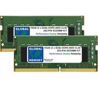 16GB 2x8GB DDR5 4800MHz PC5-38400 262-PIN Sodimm Laptop/Notebook Memory Kit RAM