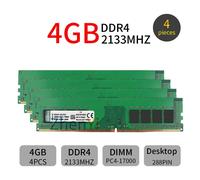 16GB 8GB 4GB DDR4 2133MHz PC4-17000 KVR21N15S8/4 Desktop Memoria per Kingston IT
