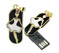 16GB Forma della USB Flash Drive USB unità memoria Stick Thumb Drives USB 2,0 disco pen drive data storage Flash disco Zip drive chiavetta USB USB Drive (Ballerino)