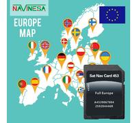 16GB per Smart 453 mit Cool & Media Navigation Car 2023 GPS A 4539067004 Scheda SD Mappa completa dell'Europa Sat Nav Spedizione gratuita