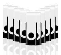 16GB USB Flash Drive 10pcs Memory Stick 2.0 Custodia in Metallo 360 Gradi Rotabile 16 GB Flash Drive Archiviazione Dati U Disk Set Thumb Drive Compatibilità Laptop/PC/TV/Auto Radio, Nero