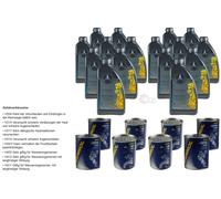16L Automobile Sintetico Olio Motore per Mercedes 5W-40 MB 229.5 4xMotor Dottore