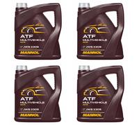 16L MANNOL Atf Multivehicle Jws 3309 8218 Fluido per Cambio Automatico VW G 055