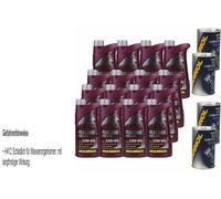 16L Olio Motore MANNOL Racing+Ester 10W-60 4x MANNOL Leak-Stop ADDITIV