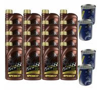 16L olio motore pemco idrive 102 20W-50 4x mannol Motor Doctor Additivo