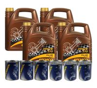 16L pemco idrive 370 0W-40 olio motore Api Sn Acea A3/B4 Incl. Flush Dottore