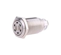16mm Buzzer Allarme Elettronico Beep Buzzer DC12V Piezo Allarme Suono In Acciaio Inox