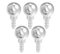 16mm ID 8mm OD Raccordo Carburante Linea Adattatore Connettore - 5pz