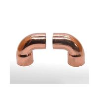 16mm ID x 16mm OD x 1.5mm Thickness Copper 90 Elbow Short Radius Scoket Weld End Feed Coupler Plumbing Fitting Water Gas Oil