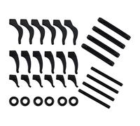 16Paia Antiscivolo Occhiali da Vista, Gancio Ferma Occhiali, Occhiali Fermaocchiali Supporti Occhiali in Silicone, Accessori Occhiali, Supporti di Occhiali Ganci per Occhiali da Lettura