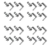 16PCS 16-25mm Heavy Duty Lavorazione Del Legno Morsetto Set 304 In Acciaio Inox C Morsetto Morsetto Strumenti per Saldatura/Carpentiere
