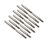 16pcs Lyre Harp String Nails Instrument Musical Metal Nails Accessori (Argento)