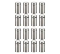 16Pcs Multiuso Antiruggine Montaggio A Parete Hardware In Acciaio Inox Distanziatori Accessorio per Configurazioni Booth Espositive Hardware di Montaggio Pubblicità Esterna