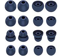 16pcs Navy Ear Tips Ear Buds Ear Gel di ricambio per Beat s by dr dre Powerbeats Pro, JNSA Eartips Earbuds Eargels compatibili con Powerbeats Pro / Beat s X, SML e doppia flangia, Navy