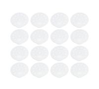 16pcs per pompa mammario Sostituzione della membrana Accessorio Silicone Diaframmatico bianco compatibilità Bianca facile da pulire comodo da trasportare per le mamme che