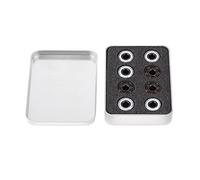 16pcs / set cuscinetti ceramici del rullo del rullo dei pattini in linea ad alta velocità dei cuscinetti 608 di Single-side delle sfere