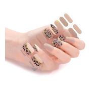 16pocchi/fogli Strisce Per Smalto Donne Adesivi A Colori Caldi Auto-impacchi Completi Un Kit Adesivo Gel Gel Unghie NO