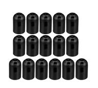 16pz 4A E 27 Luce vite presa lampadina LED pendente portalampada plastica