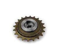 16T Ruota Libera per unire Motore 1/2 "x 1/8 "Catena Ruota Libera montata # 410 Catena Bicicletta Personalizzata su Ruota Libera per Motore di Guida a Sinistra (20T)