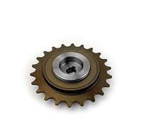 16T ruota libera per unire motore 1/2 "x" 1/8 "catena ruota libera montata # 410 catena bicicletta personalizzata su ruota libera per motore di guida a sinistra (22T)