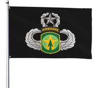 16Th Mp Brigade Master Jump Wing Bandiera Decorativa Bandiera Garden Robuste Bandiere Giardino Resistente Alle Intemperie Per Attività Parete All'Aperto 3X5 Ft