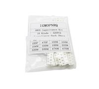 16values*20pcs=320pcs 0805 SMD Capacitor assorted kit 10PF-22UF Samples kit MQXFCZUX