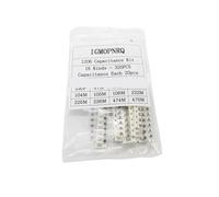 16values*20pcs=320pcs 1206 SMD Capacitor assorted kit 10pF~22uF component diy samples kit NWPNLXEA