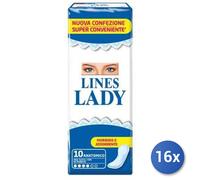 16x Bundle Lines Lady Assorbenti Anatomico X 9
