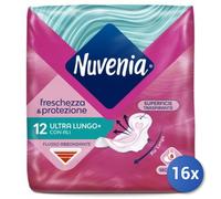 16x Bundle Nuvenia Assorbenti Ultra Super Ali X 12