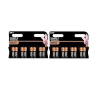 16X Duracell AA Simply (2 Blister Da 8 Batterie) 16 Pile Stilo (LR6/MN1500)