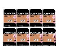 16X Duracell LR54 LR1130 V10GA 189 191 (8 Blister Da 2 batterie) 16 Pile