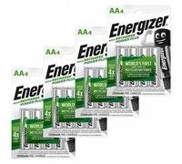 16x Energizer Power Plus Batterie Ricaricabili AA 2000mAh NiMH 1,2V