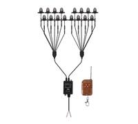 16X Front Grille LED Flashing Lighting Bullet Head Appearance PER Universal Car