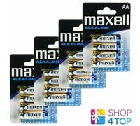 16x Maxell AA 1.5V Batterie Alcaline LR6 R6 MN1500 E91 BULK Confezione