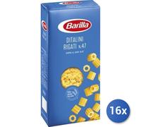 16x Multipack Barilla Semola 47 Ditalini Rigati Gr500