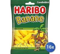 16x Multipack Caramelle Haribo Banane Gr 175