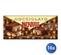 16x Multipack Cioccolata Novi Tavoletta 130 Nocciolato