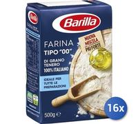 16x Multipack Farina Barilla Bianca 00 Gr 500