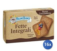 16x Multipack Mulino Bianco 72 Fette Integrali 630 Gr