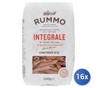 16x Multipack Rummo Integrale 66 Penne Rigate Gr 500