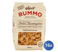 16x Multipack Rummo Pasta di semola Gomiti rigati n. 169 gr. 500